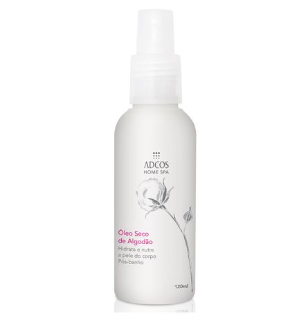 Óleo Seco de Algodão - Pós Banho - 120ml