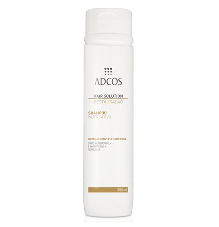 Hair Solution Shampoo Nutri Ativo - Restauração - 300ml