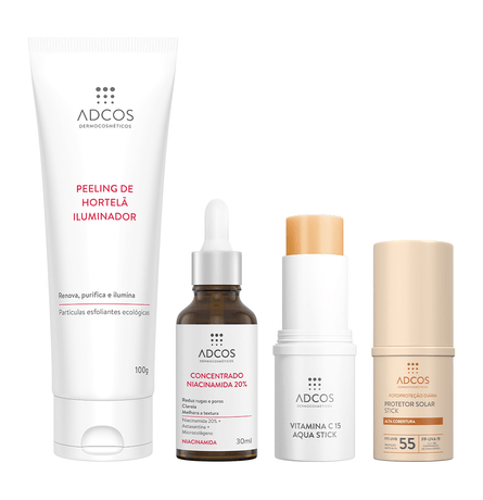 Kit Glow Natural para Pele Mista