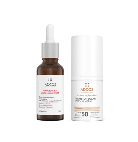 Dupla de Cuidados Suaves - 2 itens Translúcido