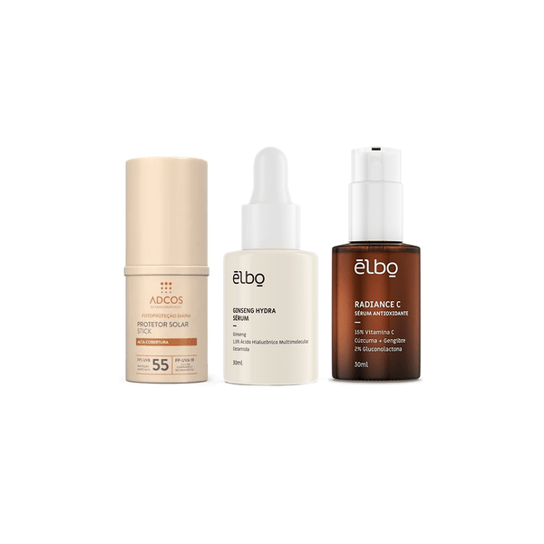 Kit Trio Manhã FPS 80 3 Itens | Beige